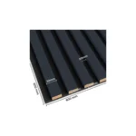3d acoustic panel anthracite 1