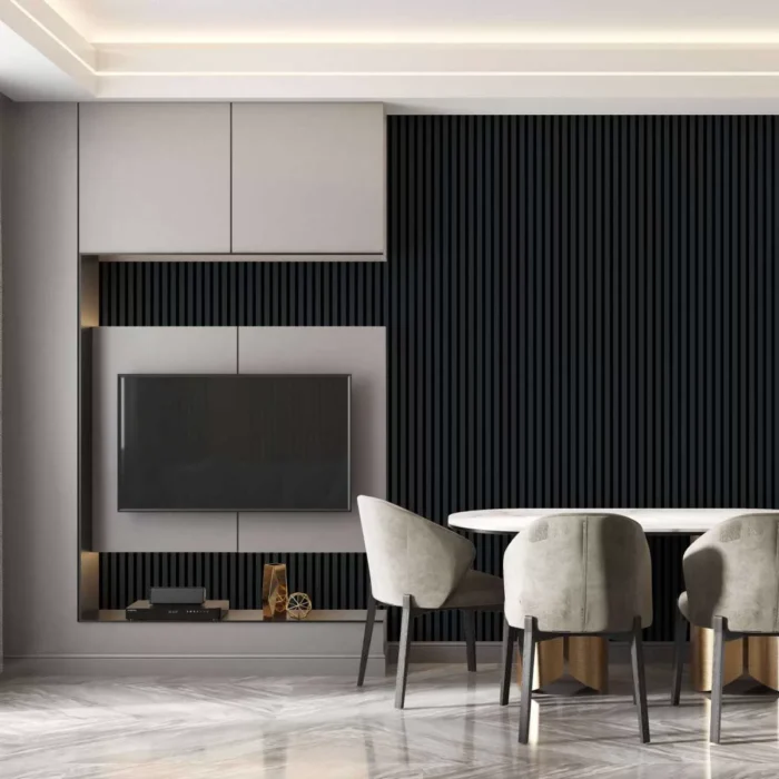 3d acoustic panel anthracite 4