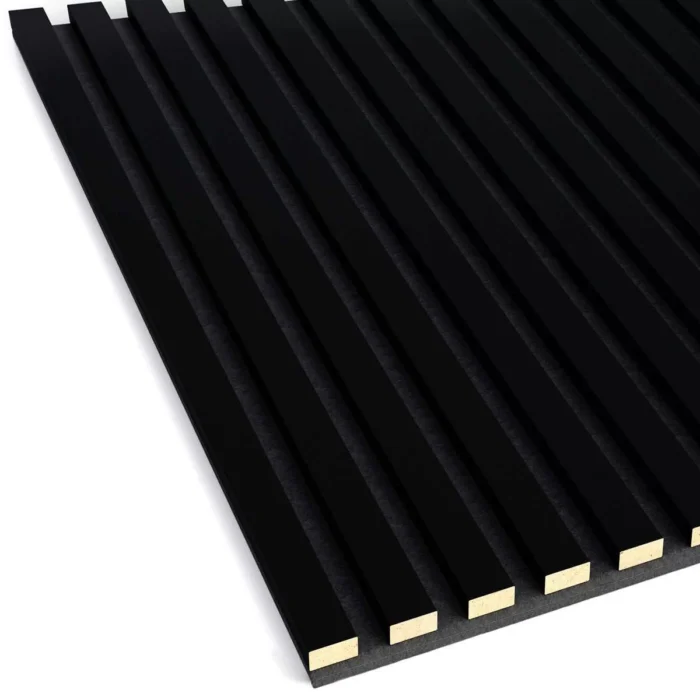 3d acoustic panel black matte 2