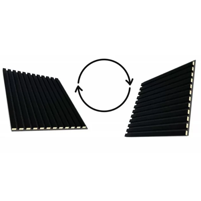 3d acoustic panel black matte 3 800x800 1