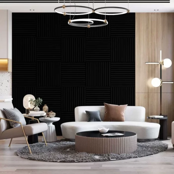 3d acoustic panel black matte 4 800x800 1