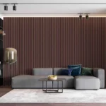 3d acoustic panel powder pink 3