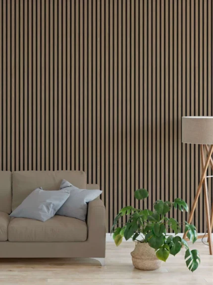 veneered acoustic panel american walnut 5