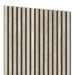 veneered acoustic panel bleached oak 2