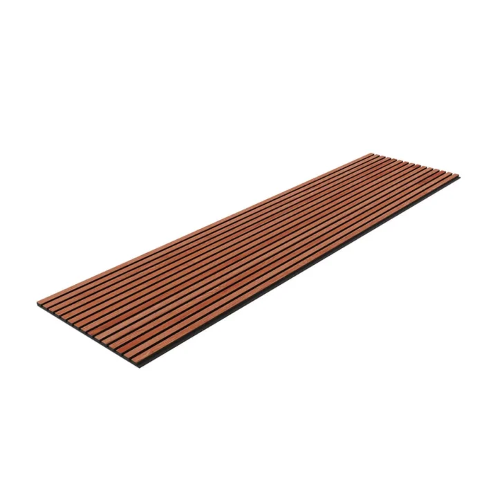 veneered acoustic panel mahogany
