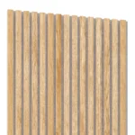 veneered acoustic panel oak gray felt 2