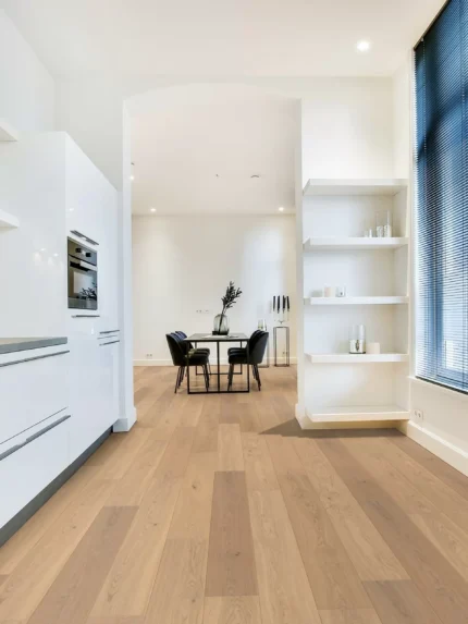 Summit Ivory Oak Rustic Light Kitchen