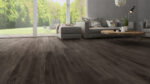 rustic matt laquered black oak laminat parke 28372